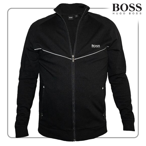 Hugo Boss Men's Black Tracksuit Jacket (Size L) - Picture 1 of 3